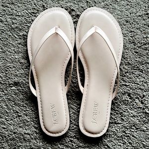 j.crew sandals size 7 / baby pink